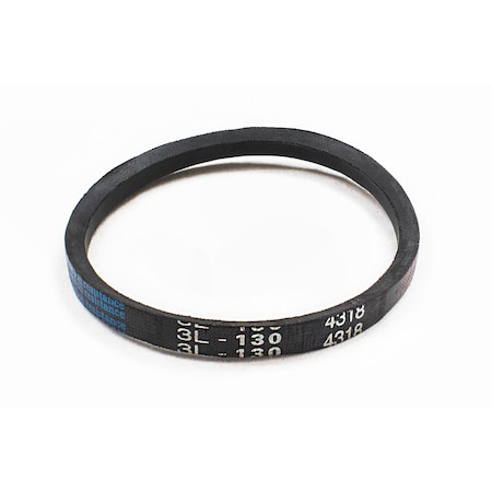 D&D 3L130 FHP V-Belt, 13 in Outside Length, 3/8 in Top Width, 7/32 in Thickness, 1 Ribs 3L130